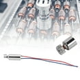 thumbnail image 2 of Motor de vibración en miniatura, 5 piezas Motor de vibración sin núcleo en miniatura de cobre Motor de vibración sin núcleo de ingeniería de precisión, 2 of 8