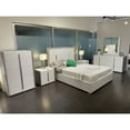 thumbnail image 3 of J & M Furniture 17448-C 52.5 x 33.5 x 20.7 in. Bianco Opac Ada Premium Chest, Cement & White, 3 of 4