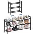 thumbnail image 1 of Zapatero extensible Mavivegue de 3 niveles ajustable de 46-84 cm, 1 of 7