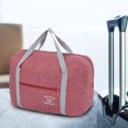 thumbnail image 3 of Bolsa de equipaje plegable para guardar y transportar sin problemas Organizador de viaje rojo, 3 of 7