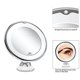 thumbnail image 5 of Espejo de maquillaje con aumento 10x, espejo iluminado con ventosa, 5 of 5