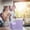 Purple, variant on Riforla 50pcs Co Extruded Film Bubble Envelope Bag Bubble Bag Proof Express Bag Thickened Clothing Self Adhesive Packing Material Home Textile Storage PK2