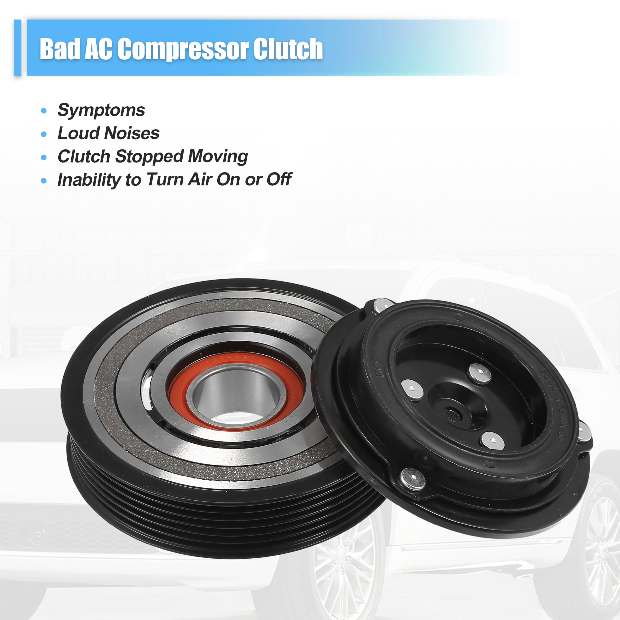 Unique Bargains AC Compressor Clutch Replacement for Jeep Grand Cherokee 3.6L 2011-2016