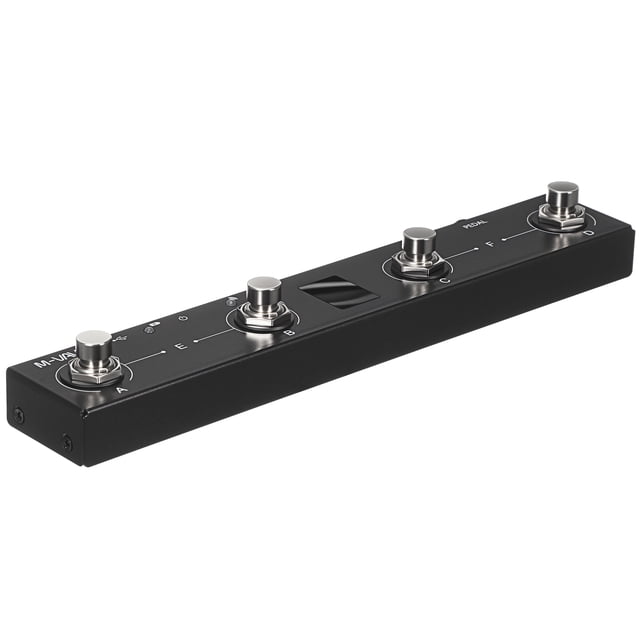 HONMEET Pedal MIDI: Controlador MIDI inalámbrico de pie - 4 botones, recargable, control por aplicación USB, software musical, interruptor, pedal para pasar páginas.