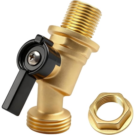 Brass Water Container Quarter Turn Spigot Tap Faucet Kit Compatible with ROTOPAX Water Containers$$