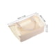 thumbnail image 3 of Bolso de mano transparente con cremallera y estampado de lunares para mujer, bolso de playa transparente con monedero interior (beige), 3 of 8