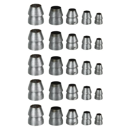 

NUOLUX 25Pcs Practical Round Steel Wedge for Axe Claw Hammer Round Handle Wedges