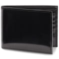 thumbnail image 1 of Billetera Bosca Tradicional de Cuero Viejo Bifold con Ventana para ID Negra, 1 of 8