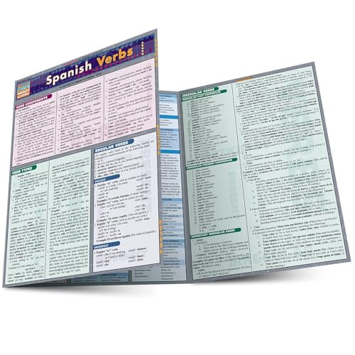 Pre-Owned Spanish Verbs: Quickstudy Laminated Reference Guide (Quickstudy Academic) (Misc.) 1572228121 9781572228122