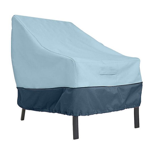 Funda para banco, funda para banco de jardín, tela Oxford impermeable, funda para banco para exteriores, funda para sofá con protección contra los rayos UV y el viento, azul 210D: 89 × 97 × 79 cm