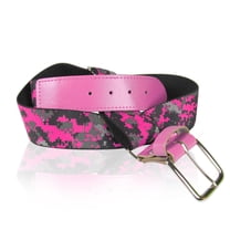 Digital Camo Baseball/Softball Belt (Hot Pink, Adult)
