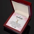 thumbnail image 6 of To My Soulmate Life May Not Always be Sweet Alluring Ribbon Necklace Message Card, 6 of 20