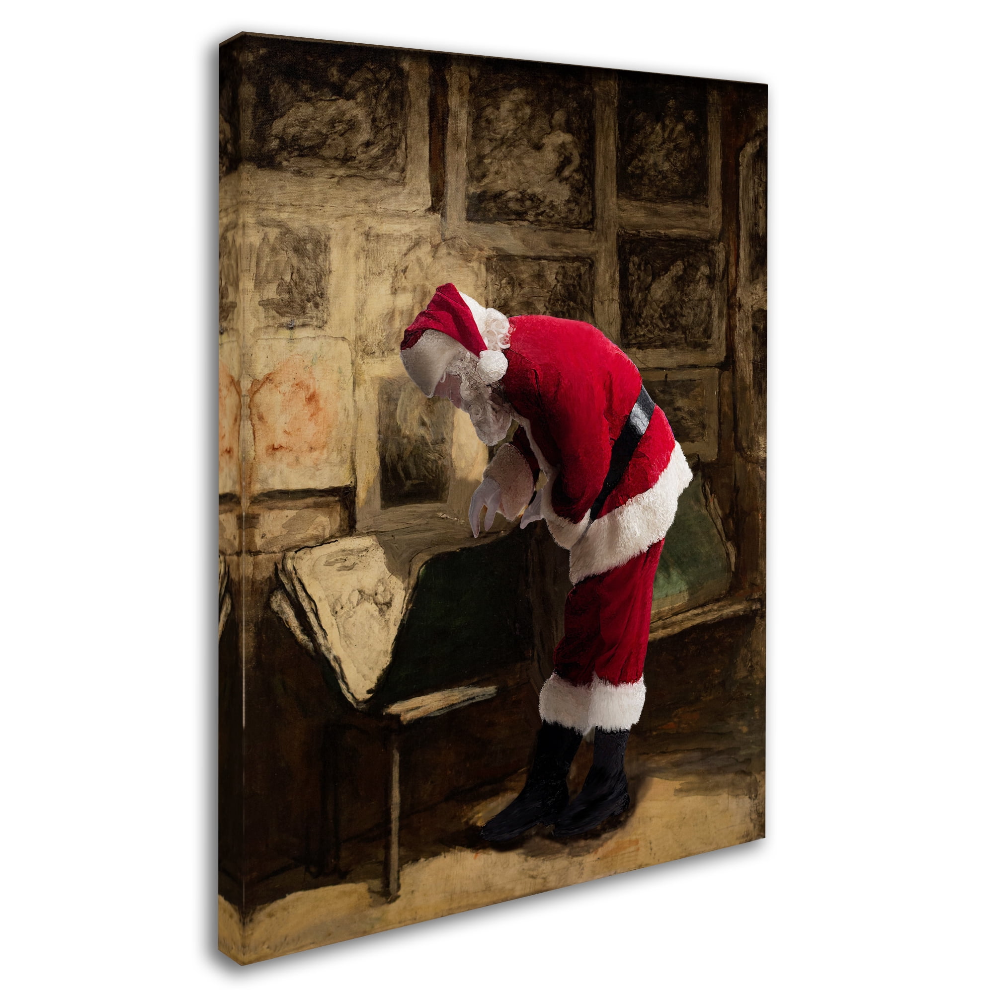 Trademark Fine Art 'Daumier-The Print Collector' Canvas Art by Ed Wheeler