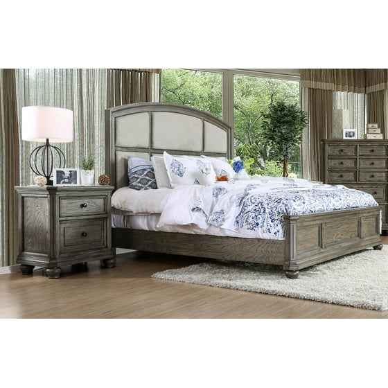 Furniture Of America Kineth Rustic Gray 2 Piece Bedroom Set Furniture Of America Kineth Rustic Gray 2 Piece Bedroom Set Multiple Sizes Com