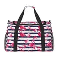thumbnail image 1 of Easygdp Flamingos Bolsa de Gimnasio, Bolsa de Viaje Duffel, Bolsa de Fin de Semana con Compartimentos, Bolsa de Mano para Noche, 1 of 7