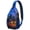 Blue-24, variant on Plaid Crossbody Sling Bag Nordic Style Chest Bag for Biking & Hiking Travel-Ready & Organized