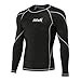 thumbnail image 3 of Hawk Sports Mens Compression Shirts Base Layer Athletic Gym MMA BJJ Rash Guard No Gi Full Long Sleeve Rashguard Shirt for Men (Black, Medium), 3 of 4