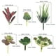 thumbnail image 4 of 6 uds simulación de plantas suculentas planta decorativa elegante adorno de planta DIY, 4 of 7