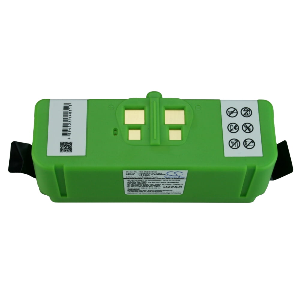 5200mAh Lithium Ion Replacement Battery for iRobot Roomba 960 980 981 970  965 801 805 850 860 877 890 891 895 690 680 675 640 614 615, Roomba 900