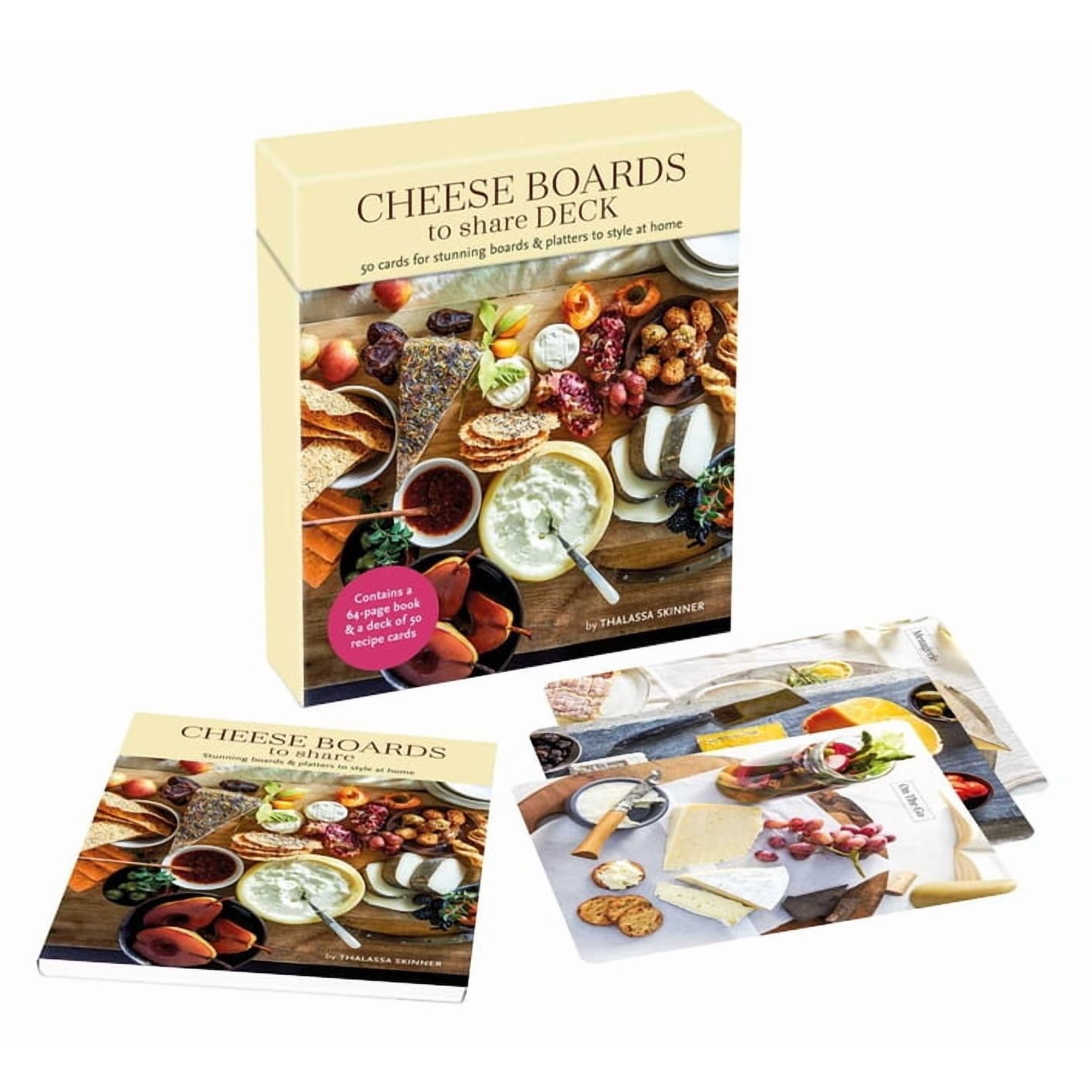 Recipe Card Decks Cheese Boards to Share Deck: 50 Cards for Stunning Boards & Platters to Style at Home, Book 1, (Paperback)