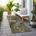 thumbnail image 6 of Addison Rugs Chantille Indoor/Outdoor Transitional Organic Mocha Washable Runner Rug, 2'3" x 7'6", 6 of 6