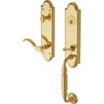 thumbnail image 1 of Baldwin 6798003KT Écusson Intérieur avec Bouton de Rotation Supérieur pour Poignées d'Entrée de Springfield - Laiton Poli à Vie, 1 of 1
