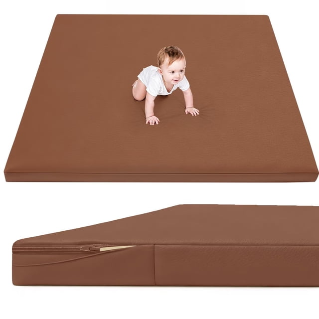 Tapete de juego para bebés ILPEOD, espuma viscoelástica impermeable de 1,3 cm de grosor
