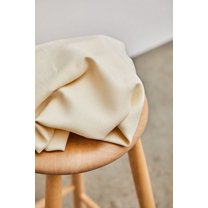 Meet MILK Lane Jacquard Tencel Lyocell Crepe Fabric Beige - per yard