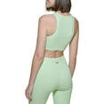 thumbnail image 2 of CALVIN KLEIN PERFORMANCE Intimates Green Medium Impact V-Neck Removable Cups Sports Bra L, 2 of 2