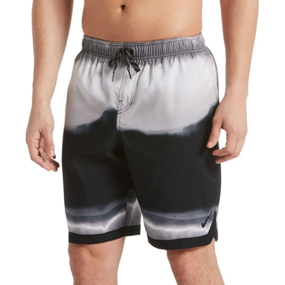 Mens Swimwear Black Small Colorblock 9" Board Shorts S