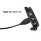 thumbnail image 5 of Cable de carga de sincronización de datos USB de repuesto para 5 / 5S / 5X / Forerunner 935 / Quatix 5 / Quatix 5, / Vivoactive 3 Watch, negro, 5 of 5