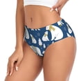 thumbnail image 2 of Fotbe cute winter bear Calzones Estampados para Mujer – Ropa Interior de Algodón, Cómoda, Suave y Elástica-X-Small, 2 of 6