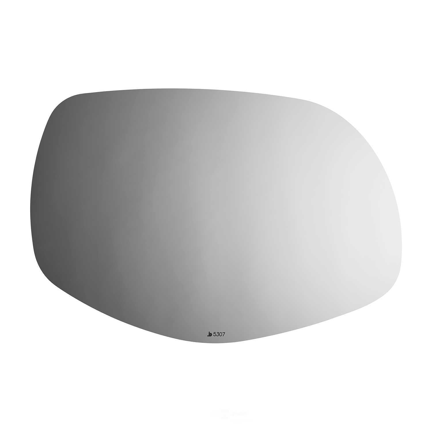 Burco Side View Mirror Replacement Glass - Clear Glass - 5307