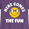 thumbnail image 3 of Instant Message - Here Comes The Fun - Toddler & Youth Girls Short Sleeve Graphic T-Shirt, 3 of 6