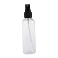 thumbnail image 3 of 4 piezas de 100ml de plástico botella de spray vacía para maquillaje y cuidado de la piel Uso de viaje recargable (botellas transparentes con rociador negro), 3 of 5