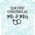 thumbnail image 3 of Inktastic Our First Christmas As Mr and Mrs T-Shirt, 3 of 4