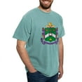 thumbnail image 4 of CafePress - Delta Sigma Phi Coat Of Arms T Shirt - Mens Comfort Colors Shirt, 4 of 5