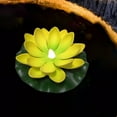 thumbnail image 4 of Coollooc Water Sensing Lotuse Pool Lamp Floating Lotuse Pool Lamp Water Sensing Floating Pool Lamp LED Floating Solar Pool Lamp Diwali Festival Blessing River Lantern, 4 of 9