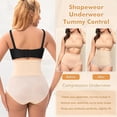 thumbnail image 3 of Werena Tummy Control Shapewear for Women Waisted Shaping Underwear Seamless Stomach Body Shaper Girdle Panties, 3 of 8