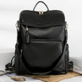 thumbnail image 3 of SUSHANG Women Bag Fashion Backpack Comfortable Leather Student Backpack Travel Backpack Waterproof Teacher Backpack for Business College, 3 of 5