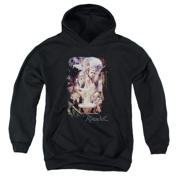 The Hobbit - Rivendell - Youth Hooded Sweatshirt - Medium