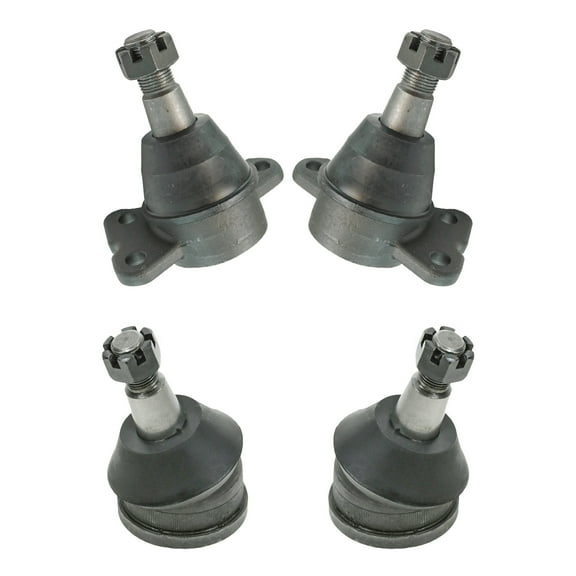 TRQ 4 Piece Upper & Lower Ball Joint Kit Set for Chevy GMC Pickup Truck Van 2wd PSA66630