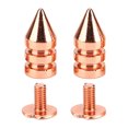 thumbnail image 2 of Spiked Cone Spike Stud, Metal Rivet Spikes Screw Back 100 Sets  For Bags 7x15mm, 2 of 8