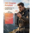 thumbnail image 5 of Ultra HD 2-in-1 Sports Video & Audio Recorder, 1080P Wearable Body Camera, 5H Record, IR Night Vision, Wide Angle, Clip-On Sports Recorder (1PC), 5 of 9