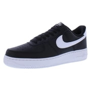 [CT2302-002] Mens Nike Air Force 1 Low 07 Black White Pebbled Leather