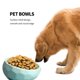 thumbnail image 3 of Cuencos de cerámica para perros, cuencos antideslizantes para comida y agua, cuencos inclinados para perros pequeños, 3 of 5