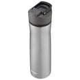 thumbnail image 4 of Contigo Cortland Chill 2.0 24 oz Silver, Gray and Licorice Solid Print Double Wall Vacuum Insulated Stainless Steel Water Bottle with Wide Mouth Lid, 4 of 9