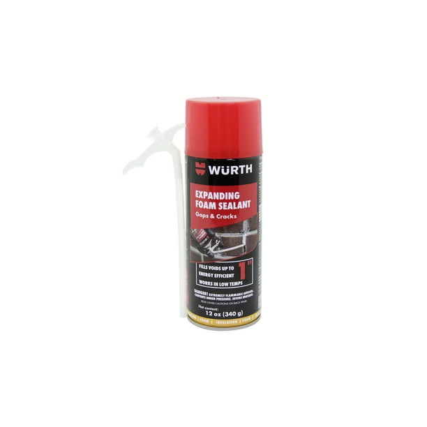Wurth Expanding Foam Sealant Gaps & Cracks 1"