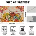 thumbnail image 3 of Fall Placemats Set of 4 12x18 Inch Autumn Pumpkin Maple Leaf Sunflower Thanksgiving Print Table Mats Farmhouse Decorative Linen Washable Place Mats for Holiday Party Kitchen Dining Table Decor, 3 of 8
