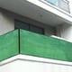 thumbnail image 5 of Vela de sombra solar exterior 95% bloque UV - Toldo rectangular para patio, piscina, jardín - Tela verde HDPE - 4 tamaños (1x4m, 1x5m, 1x6m, 1x8m), 5 of 9